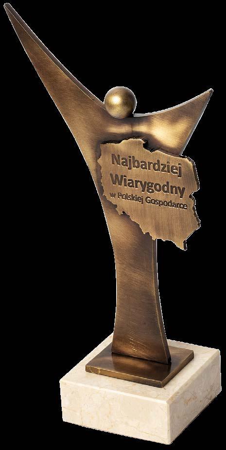 Najbardziej Wiarygodna w Polskiej Gospodarce w kategorii: Rewolucjonista za uruchomienie platformy