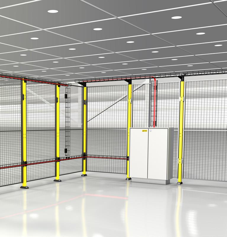 System X-Tray to najlepsze dopełnienie bezpieczeństwa pracy z maszynami Korytka kablowe X-Tray idealnie pasują do naszych osłon maszyn X-Guard. Razem stanowią one idealne rozwiązanie.