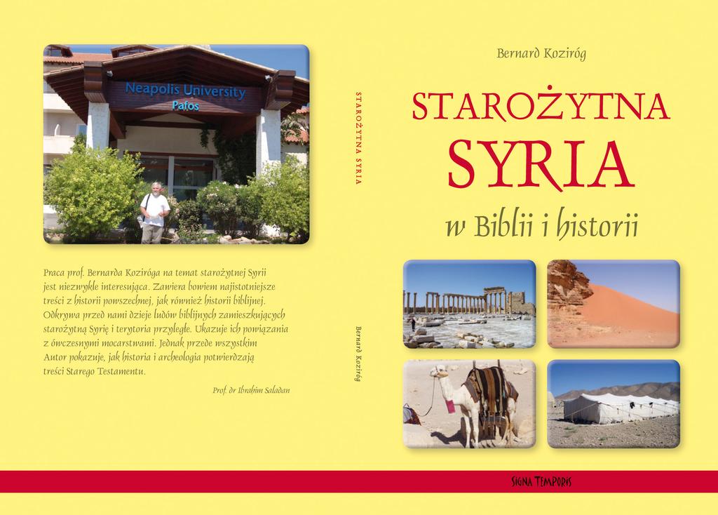 Bernard Koziróg. Starożytna. Syria. w Biblii i historii - PDF Darmowe  pobieranie