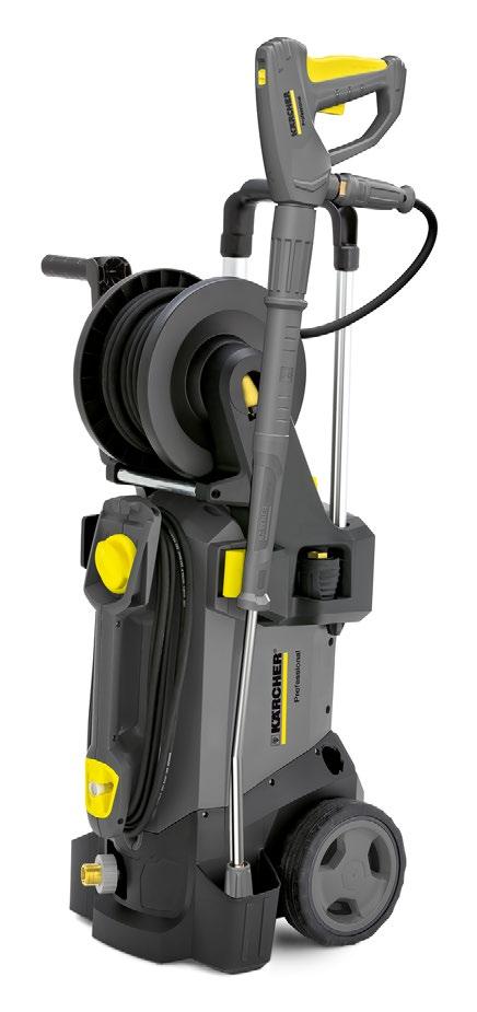 HD 5/17 CX Plus Urządzenie ze względu na swój niewielki rozmiar oraz wagę doskonale sprawdza się