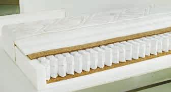 11 cm z rdzeniem z pianki poliuretanowej i profilowaną warstwą zapewniającą dodatkową wentylację. 80x200 cm 1 SZT.