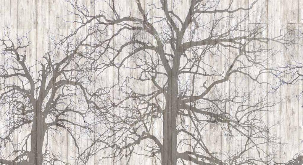 ściana wewnętrzna wall 163 winter forest 47 Na zamówienie możliwa jest realizacja wielkoformatowego obrazu ułożonego z płyt SCALAMID.