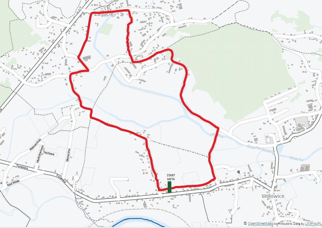 5. Wydawanie posiłku regeneracyjnego na terenie Klubu Sportowego Piast Wołowice 6. MAPKA BIEGU VII. WARUNKI UCZESTNICTWA 1.