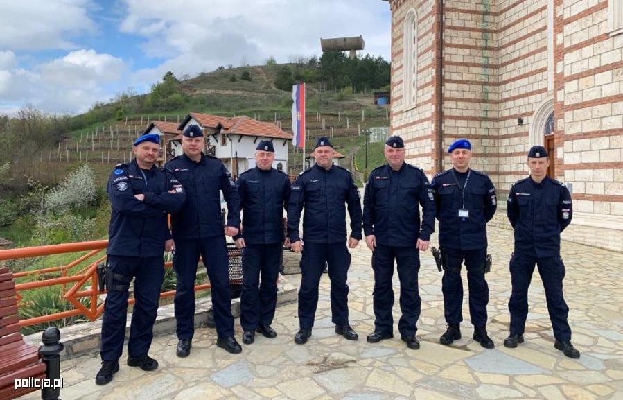 STRONA 2 WIZYTA W JSPP W KOSOWIE W dniach 17 18 kwietnia 2019 r. Zastępca Komendanta Głównego Policji nadinsp. Kamil Bracha, Komendant Wojewódzki Policji w Bydgoszczy insp.