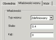 Przykład 2: Kreskowanie obszaru Użyj jednolitego wypełnienia Solid dla słupa prostokątnego. 1. Na zakładce Narzędzia podstawowe, w panelu Rysuj kliknij. 2. W oknie Kreskowanie obwiedni w zakładce Wzór wybierz wzór Solid.