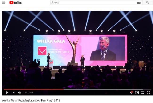 Laureatom programu gratulacje złożyli Marek Kłoczko Wiceprezes Krajowej Izby Gospodarczej, przy której program jest afiliowany, Mieczysław Bąk rezes Instytutu Badań nad Demokracją i rzedsiębiorstwem