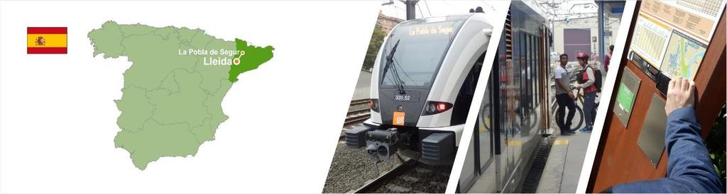 5.2. Dobre praktyki Katalonia W ramach projektu LAST MILE w regionie Katalonii ewaluacji poddano dwie zidentyfikowane dobre praktyki elastycznych systemów transportowych, pociąg z Lleida do La Pobla