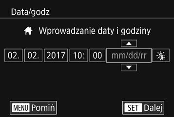 9 Sprawdź położenie umieszczonego na karcie pamięci przełącznika ochrony przed zapisem i włóż ją.