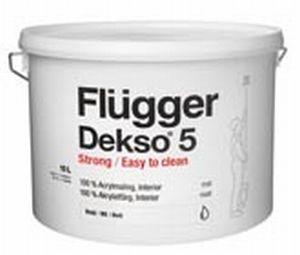 (Farba Dekso 5 firmy Flügger) Optiva Semi Matt marki Tikkurila to wodorozcieńczalna, akrylowa farba lateksowa wysokiej jakości.