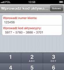 Utwórz swój numer PIN do aplikacji, którym będziesz zatwierdzać