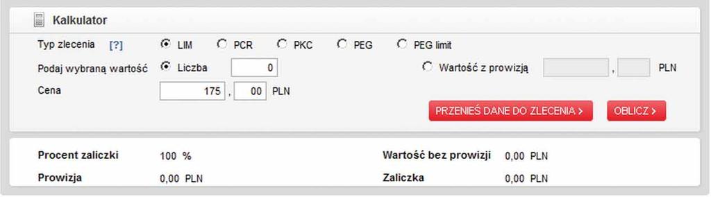 3. Po wypełnieniu formularza możesz umieścić zlecenie w koszyku i wysłać je później lub wybrać przycisk Dalej i przejść do zatwierdzenia zlecenia i przekazania go od razu na wybrany rynek. 4.