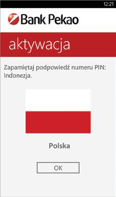 osoby do tego nieuprawnione. PIN jest poufny, nie udostępniaj go innym osobom.