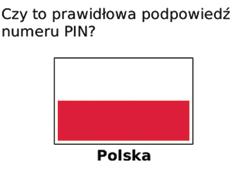 UWAGA: Jeżeli na ekranie urządzenia pojawi się inna podpowiedź niż ta, którą otrzymałeś podczas aktywacji PekaoTokena, oznacza to, że PIN wprowadzony do aplikacji jest nieprawidłowy.