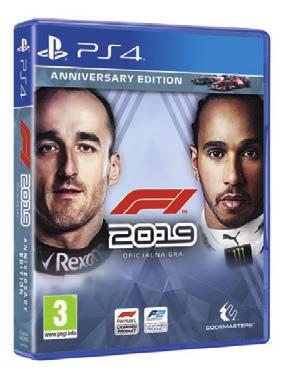 Robert Kubica jest także na okładce F1 2019, w towarzystwie