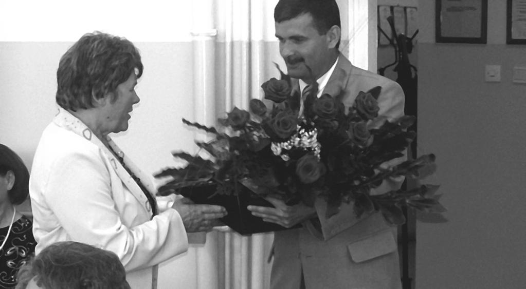 gratulacyjny Pani dr Marii Teresie Nowakowskiej inicjatorce powołania Towarzystwa, pełniącej funkcję