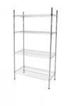 C530-910 Regał magazynowy chromowany 4-półkowy 390.00 234.