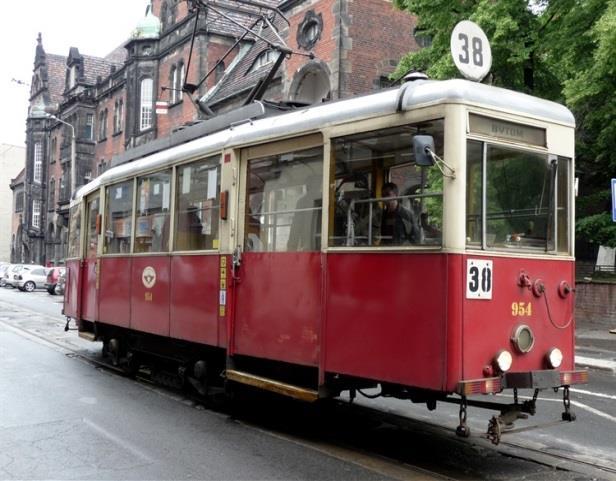 To właśnie tam w 1913 roku kursowała linia tramwajowa nr. 38.