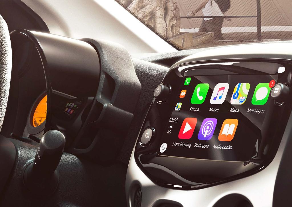 BĄDŹ W ZASIĘGU Inteligentne, bezpieczne i proste w użyciu rozwiązanie umożliwiające zintegrowanie smartfonu z AYGO stanie się Twoim najlepszym pilotem, który zapewni Ci wsparcie na co