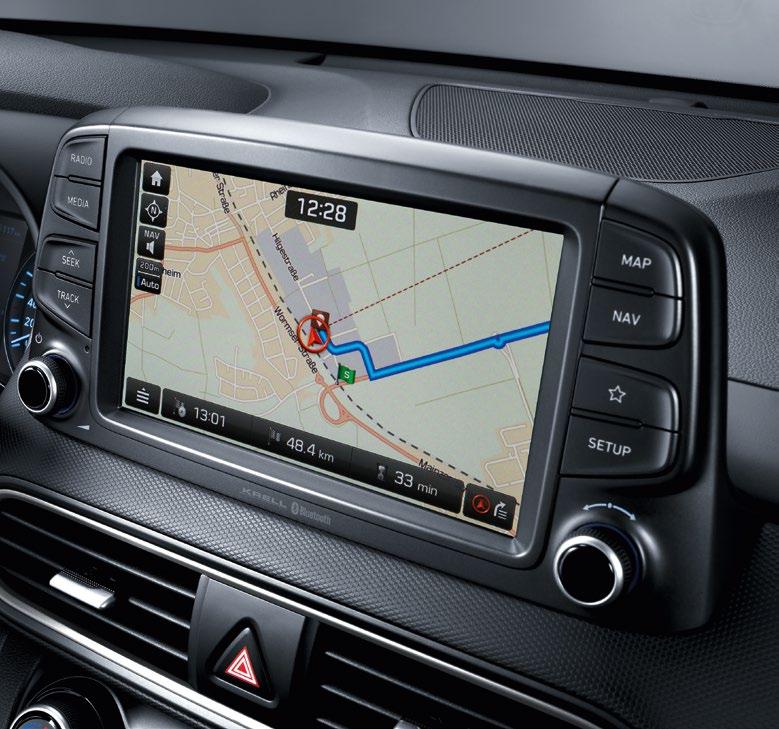 Wyświetlacz przezierny typu Head-up (HUD) elektroniczny wyświetlacz przezierny to wiodąca w tej klasie technologia, która poprawia Twoje bezpieczeństwo i wprost na linii Twojego wzroku wyświetla