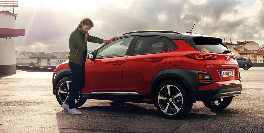 A prawdziwy styl to bycie sobą. Odważ się być inny tak jak KONA Nowy SUV Hyundai.