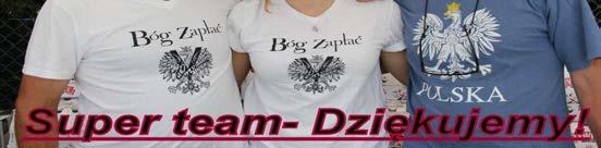 Niech dobry Bóg obficie błogosławi Sponsorom i Wszystkim, którzy swoją pracą, talentami i ludzką życzliwością przyczynili się do wspólnego