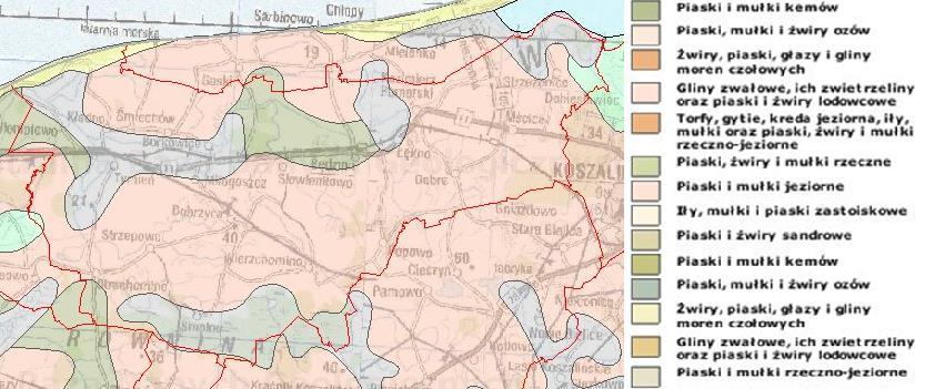 Źródło: http://www.gios.gov.pl/pl/ W 2017 roku na terenie Gminy Będzino Okręgowa Stacja Chemiczno Rolnicza w Koszalinie przebadała 603 próbek gleby.