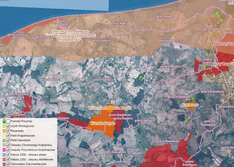 zespoły przyrodniczo-krajobrazowe, ochrona gatunkowa roślin, zwierząt i grzybów.