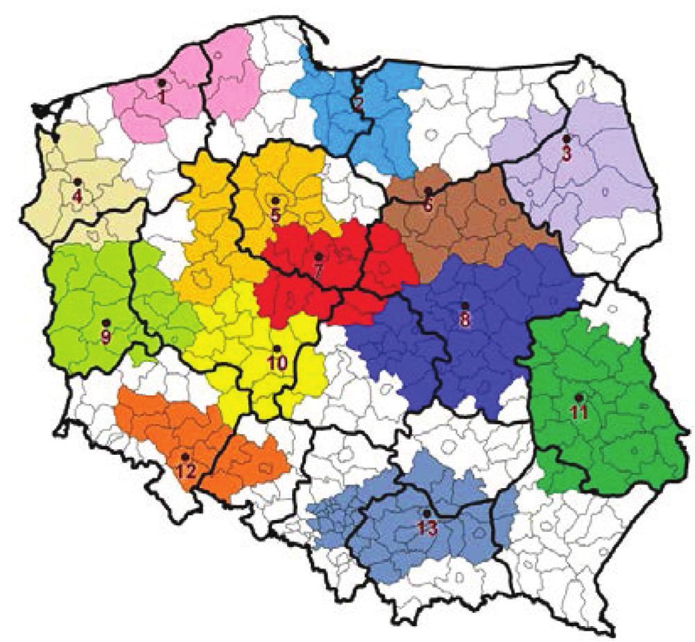 Tabela 3. Charakterystyka badanych siedlisk użytków zielonych Table 3.