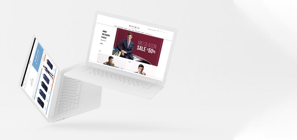 Kontynuacja wzrostów e-commerce 56 mln PLN 97 mln PLN 8% 12% 14%