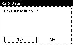 Obsługa 4 Przerwanie programu urlopowego W trakcie programu urlopowego wskazywana jest informacja, do kiedy program będzie aktywny.