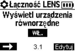 Menu robocze Kontroluje sposób, w jaki przyrząd zachowuje się podczas pracy. Zezwolić lub zabronić dostępu wszystkich użytkowników podczas pracy do każdego elementu podanego poniżej.