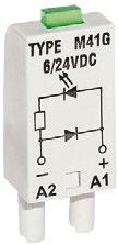 V AC 230 V AC 110/230 V AC M31R, M31G M32R, M32G M33R, M33G M41R, M41G M42R, M42G M43R, M43G M51 M52 M53 M61R, M61G M62R, M62G M63R, M63G M91R, M91G M92R, M92G M93R, M93G M71 M72 M73 M103 ❶ M.