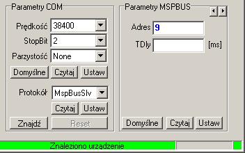 Integrotech sp. z o.o. 23 / 29 Program automatycznie wykrywa wszystkie dostępne w komputerze porty szeregowe, zarówno sprzętowe, jak i emulowane.