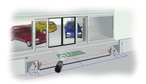 BARIERA ŁAŃCUCHOWA SIŁOWNIK CAT: KOMPLETNA SERIA CAT 24 V A.C. - 240 W Samoblokujący siłownik elektromechaniczny.