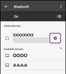 Nawiązywanie połączenia między zestawem nagłownym a smartfonem z systemem Android i smartfonem iphone Zwykle w przypadku nawiązywania połączenia między zestawem nagłownym a smartfonem jednocześnie