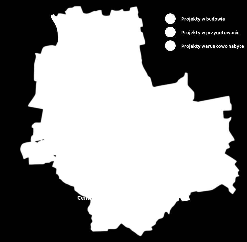 m 2 ) MARVIPOL DEVELOPMENT 7 Projekty w przygotowaniu  m 2