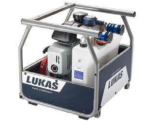 Agregat hydrauliczny P 630 SG TURBO ZESTAW IV Silnik HONDA, 4-suwowy o mocy 2,22 kw, Jednoczesne