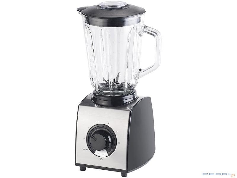 BLENDER KIELICHOWY 1,5 LITRA ROSENSTEIN & SÖHNE Szanony Kliencie, Dziękujemy za zakup tego szklanego blendera.