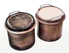 FILTR DPF- SERWISOWANIE W ODPOWIEDNIM MOMENCIE W trakcie użytkowania w filtrze DPF odkładają się w niewielkich ilościach cząstki stałe będące nieorganicznym materiałem (popiół), który nie ulega