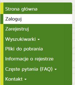 4 2. Po wejściu w link aktywacyjny i aktywacji konta można przejść do zalogowania się do Rejestru Podmiotów Wykonujących działalność leczniczą.