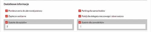 Zakładka: CERTYFIKACJA / NOWY FORMULARZ Wybór obiektu spoza bazy PZPN (własnoręczne uzupełnienie) Po wybraniu opcji +Dodaj nowy obiekt system wyświetli formularz dotyczący szczegółowych danych