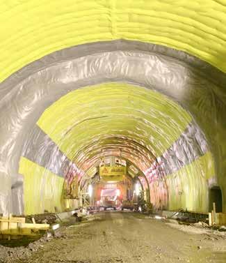 MEMBRANY Sikaplan KRYTERIA DOBORU WYBÓR PRODUKTU BIORĄC POD UWAGĘ ZASTOSOWANIE membran hydroizolacyjnych w tunelach, długookresową szczelność, praktyczne zachowanie podczas zgrzewania, względy