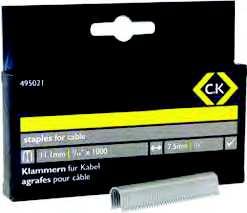 High qulity telecom cble stples, glvnised for corrosion Telecom cble tcker. T6227 7.