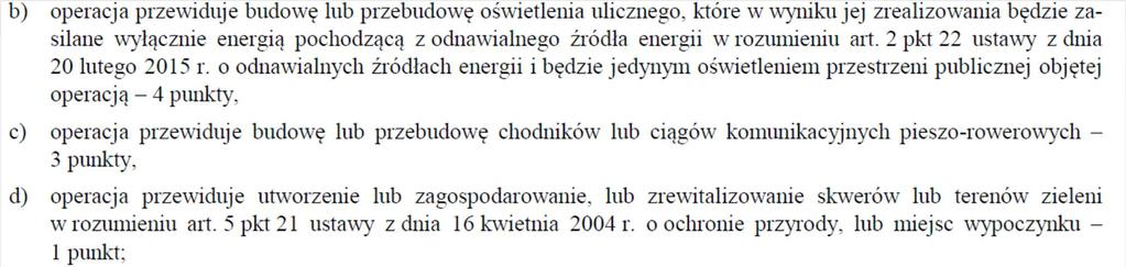 5 Zobowiązania Beneficjenta 12. Kształtowanie przestrzeni publicznej 9 ust.