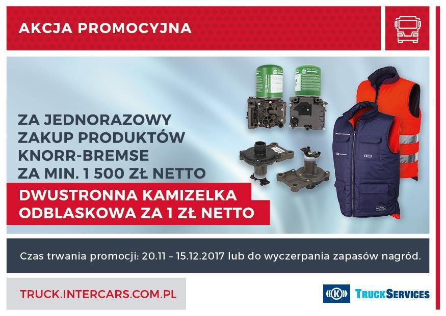 Produkty KNORR BREMSE Za jednorazowy zakup produktów marki Knorr za min.