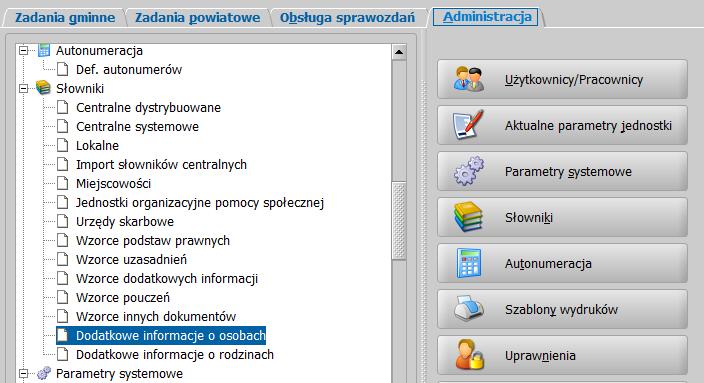 Rozszerzalny zakres informacji o beneficjentach Firma Sygnity, wychodząc naprzeciw oczekiwaniom Użytkowników systemu POMOST Std, dodaje możliwość dowolnego rozszerzenia zakresu informacji o