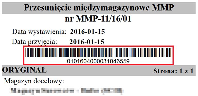 5. Nowa Paleta z dokumentu MMP W celu utworzenia nowej palety na podstawie