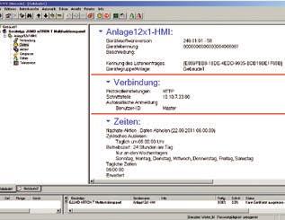 Dane mogą być importowane przez pamięć USB flash lub kartę pamięci. Można go również wykorzystać do centralnego przetwarzania danych dzięki oprogramowaniu komunikacyjnemu PCC.