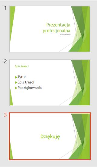 [3/11] Prezentacja Zdj. 4. Gotowa prezentacja może wyglądać następująco. Prezentacja w takiej postaci pozwoli zaprezentować możliwości pokazu slajdów.