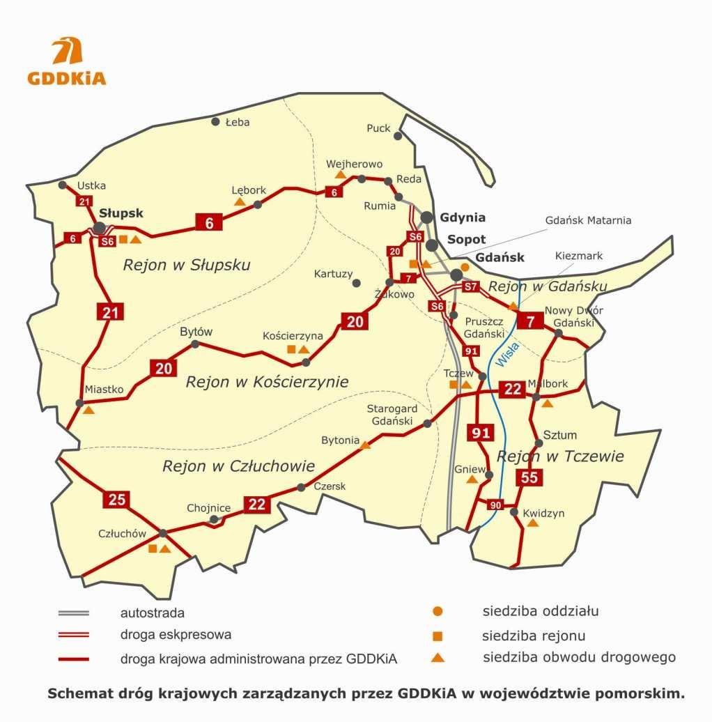 Mocne strony (4) węzeł transportowy w Człuchowie